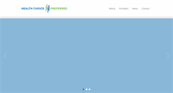 Desktop Screenshot of healthchoicepreferred.com